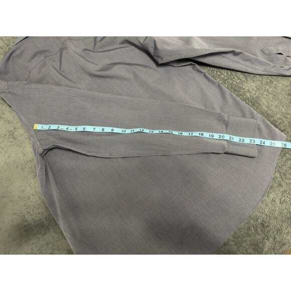 UNTUCKit Mens Shirt XL Blue Wrinkle Free LS Orville Button Up Cotton Collared - Picture 5 of 12